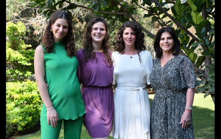 Chantal Chalita ,Camille Chalita, Nicole Chalita y Gloria Aceves. GENTE BIEN JALISCO/ C. Jimeno