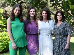 Chantal Chalita ,Camille Chalita, Nicole Chalita y Gloria Aceves. GENTE BIEN JALISCO/ C. Jimeno