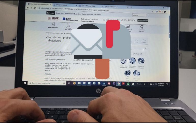 A través del Buzón Tributario del SAT se notifica a los contribuyentes diversos temas. EL INFORMADOR / ARCHIVO