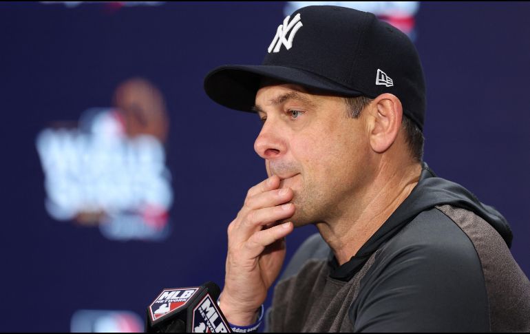 Desde que tomó los controles de los Yankees, Boone acumula 603 victorias y 429 derrotas. AFP / ARCHIVO