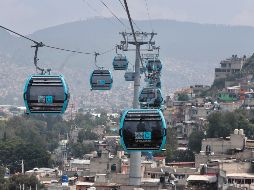 Al principio de su administración, la Licenciada Clara Brugada, afirmó que durante su gestión se crearán 5 líneas nuevas de Cablebús. EL UNIVERSAL / ARCHIVO