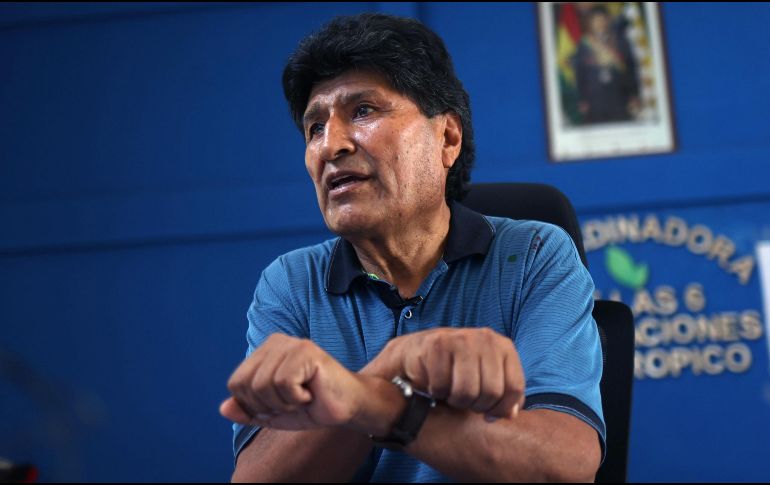 Este incidente ocurre en el contexto de una profunda crisis económica y una división interna. EFE/L. GANDARILLAS