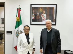 La titular de la Segob recibió a líderes de Diálogo por la paz. ESPECIAL