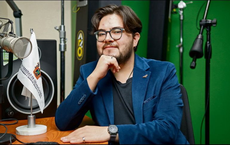 Rodrigo Alfaro se tituló de la licenciatura en Comunicación Pública, cursada en el CUCSH. EL INFORMADOR/H. Figueroa