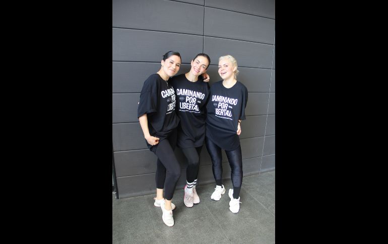 Cecy Macias, Andrea González y Martha García. GENTE BIEN JALISCO/ Esmeralda Escamilla