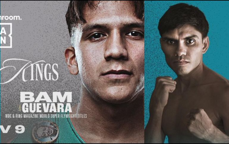 Pedro Guevara tratará de regresar a los primeros planos enfrentando a un boxeador al que se le augura un gran futuro, como lo es el Bam Rodríguez. X/DAZNBoxing