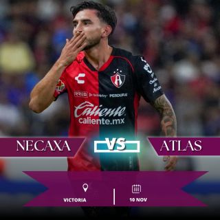 ¿Dónde ver EN VIVO el partido Necaxa vs Atlas?