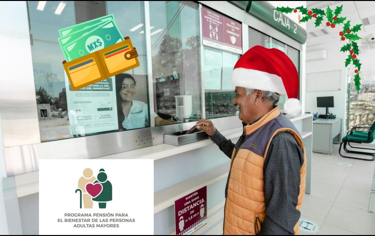 Al tratarse de un programa social, la Pensión del Bienestar no cuenta con prestaciones de este tipo como el aguinaldo. ESPECIAL / Programas del Bienestar