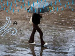 El ingreso de humedad del océano Pacífico y golfo de México propiciará lluvias puntuales fuertes. SUN / ARCHIVO