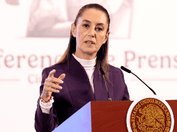 Claudia Sheinbaum, durante 