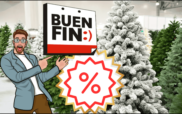 El día de hoy te compartimos los tres árboles de navidad más económicos que puedes encontrar en tiendas virtuales que estarán participando en “El Buen Fin” 2024. DREAMSTIME/ es.dreamstime.com/ ESPECIAL/ CANVA