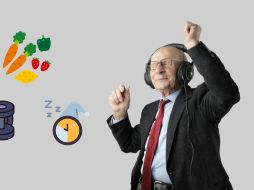 Con estos hábitos podrás alcanzar una vejez saludable. ESPECIAL/Pexels y Canva