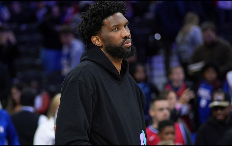 Joel Embiid de los 76ers de Filadelfia tras el partido contra los Grizzlies de Memphis. ARCHIVO / AP Foto