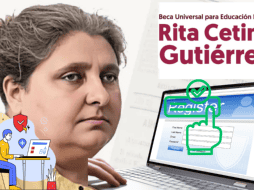 El registro en línea para la Beca “Rita Cetina” para estudiantes de educación básica comenzó el día de hoy, y aquí te explicamos cómo hacerlo paso a paso. ESPECIAL/ CANVA