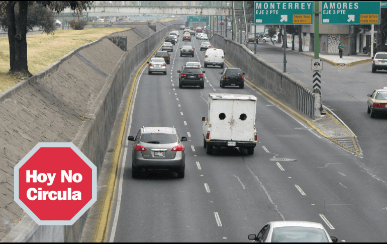¡Toma nota! Estos son los autos que descansarán mañana. ESPECIAL/NOTIMEX/ARCHIVO.
