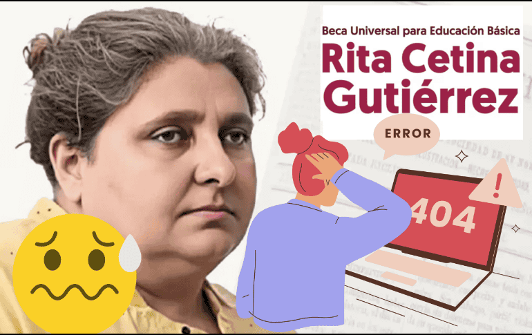 El registro en línea para la beca “Rita Cetina” se ha visto interrumpida para los usuarios debido a que se han presentado fallas en el sitio. ESPECIAL/ CANVA