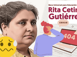 El registro en línea para la beca “Rita Cetina” se ha visto interrumpida para los usuarios debido a que se han presentado fallas en el sitio. ESPECIAL/ CANVA