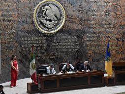 Partidos opositores mostraron su desacuerdo con el reparto de comisiones legislativas. ESPECIAL/ Congreso de Jalisco