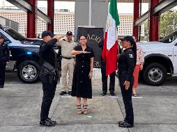 La ceremonia simbólica se realizó en las instalaciones de la Coordinación Municipal De Protección Civil Y Bomberos De Zapopan. ESPECIAL