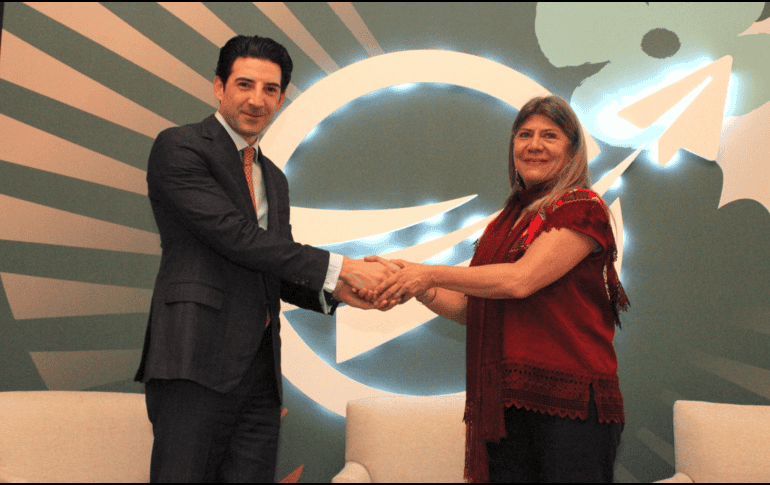 La directora de Financiera para el Bienestar, Rocío Mejía Flores, presentó oficialmente Finviar, destacando que es 