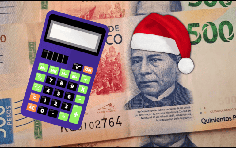 El aguinaldo equivale a 15 días de salario para quienes ya cumplen un año en servicio y se debe pagar solo en efectivo, no en especie. EL INFORMADOR / O. Álvarez