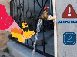 Más de mil colonias de la ZMG se quedarán sin servicio de agua potable este fin de semana. SUN/ ARCHIVO