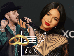 Ángela Aguilar Christian Nodal se casaron el pasado mes de julio en el estado de Morelos. EFE/ ARCHIVO/ ESPECIAL/ CANVA