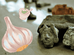 El origen del uso medicinal del ajo se remonta a Asia Central, extendiéndose rápidamente a civilizaciones como la egipcia. NTX / ARCHIVO