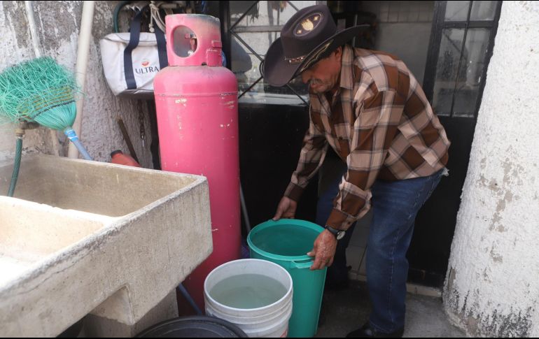 Se estima que medio millón de habitantes se quedarán sin servicio de agua potable durante el fin de semana. EL INFORMADOR/ ARCHIVO