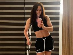 Grasso apenas el pasado 14 de septiembre tuvo su última pelea. Instagram/ @alexa_grasso.