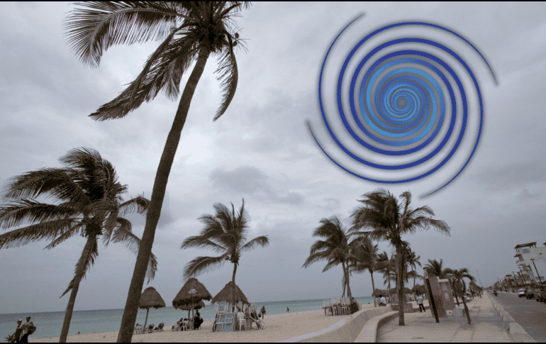 Su circulación reforzará la entrada de humedad hacia la península de Yucatán, ocasionando lluvias puntuales muy fuertes (50 a 75 mm) en Campeche, Yucatán y Quintana Roo. NTX / ARCHIVO