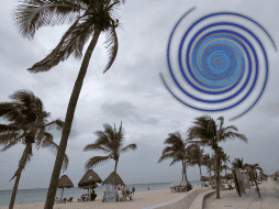 Su circulación reforzará la entrada de humedad hacia la península de Yucatán, ocasionando lluvias puntuales muy fuertes (50 a 75 mm) en Campeche, Yucatán y Quintana Roo. NTX / ARCHIVO