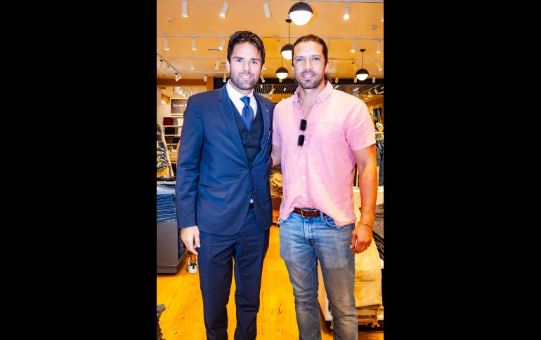 Jesús Bracamontes y Diego Azanza. GENTE BIEN JALISCO/ J. Soltero