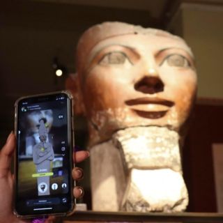 La realidad aumentada reimagina la exhibición de antigüedades del Museo Egipcio