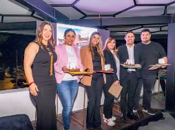 Rossy Ruiz Velasco, Denisse Rojo, Beatriz Mora, Antonio Lancaster Jones y Diego Peraza. GENTE BIEN JALISCO/ A. Rodríguez