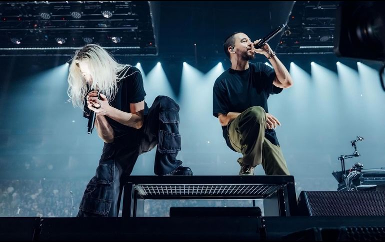 Lily Armstrong se integró a la banda en 2024, después de 7 años del fallecimiento de Chester Bennington. INSTAGRAM / @linkinpark