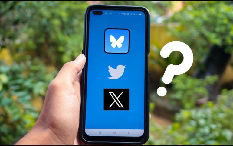 Actualmente Bluesky ocupa el tercer lugar de las plataformas de microblogging más populares, después de X y Threads. ESPECIAL/Pexels y Canva