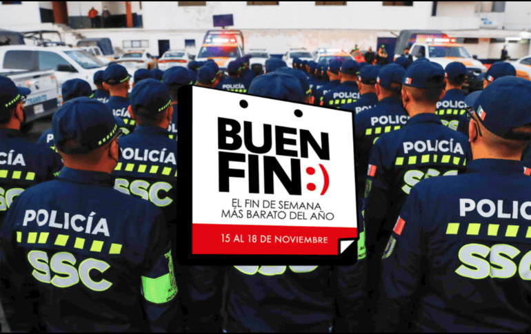 Efectivos de la Secretaría de Seguridad Ciudadana de la Ciudad de México. ARCHIVO /  Agencia EL UNIVERSAL