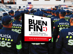 Efectivos de la Secretaría de Seguridad Ciudadana de la Ciudad de México. ARCHIVO /  Agencia EL UNIVERSAL