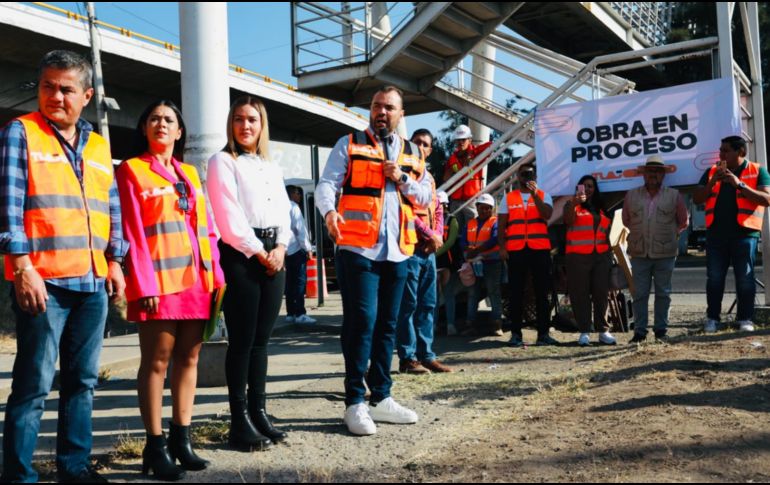 Los Paraderos Seguros consisten en la colocación de luminarias solares, arbolado, bancas, balizamiento, señalética, guías para invidentes, mobiliario urbano, entre otras. CORTESÍA.