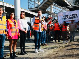 Los Paraderos Seguros consisten en la colocación de luminarias solares, arbolado, bancas, balizamiento, señalética, guías para invidentes, mobiliario urbano, entre otras. CORTESÍA.