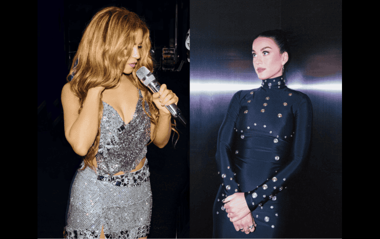 una de las primeras comparaciones que surgió en la red, fue cuando Shakira en pleno ascenso de su carrera en los años 90, fue invitada al programa 