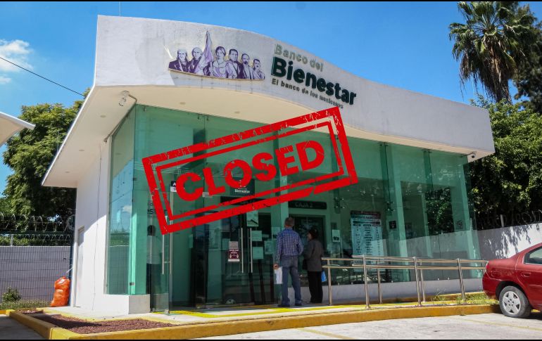 Los pagos regresarán de manera normal en las sucursales el martes 19 de noviembre. EL INFORMADOR / ARCHIVO