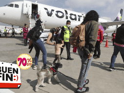 Disfruta viajando en Volaris con los descuentos del Buen Fin. SUN / ARCHIVO