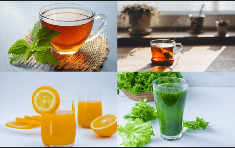 Adicional a la salud cardiovascular, el jugo verde contiene prebióticos, que ayudan a que el estómago funcione correctamente y a mejorar la digestión. CANVA
