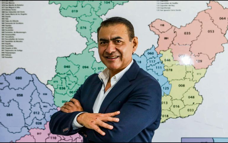 Salvador Zamora, próximo secretario general de Gobierno, destaca la conclusión de la Línea 4 del Tren Ligero como prioridad. EL INFORMADOR/ A. Navarro