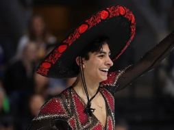 Carrillo conquistó la pista del Trophy de Patinaje Artístico en Dortmund. Instagram/ @donovandcarr.