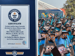 El Monumento a la Revolución se convirtió en el escenario de una nueva página en la historia de los videojuegos en México. X / @BobicraftMC