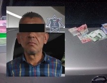 El detenido, de 51 años de edad pero que no fue identificado, fue puesto a disposición de las autoridades del Ministerio Público para determinar su situación legal. ESPECIAL / POLICÍA DE ZAPOPAN