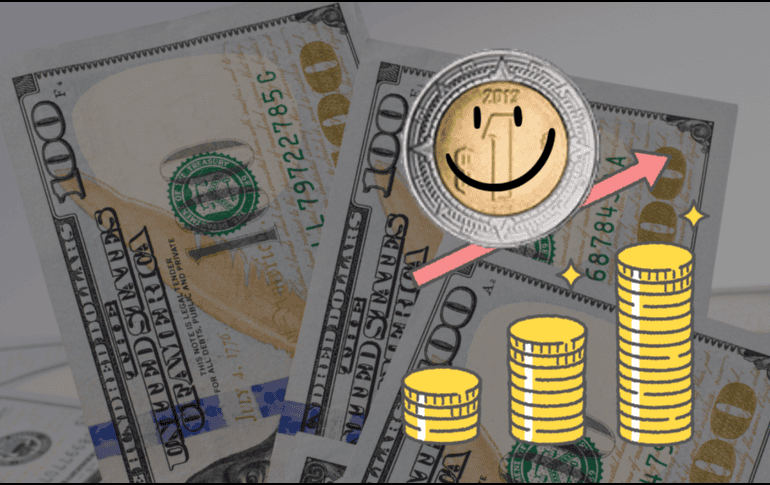 La moneda mexicana en los mercados internacionales finalizó en aproximadamente 19.58 pesos por dólar. ESPECIAL